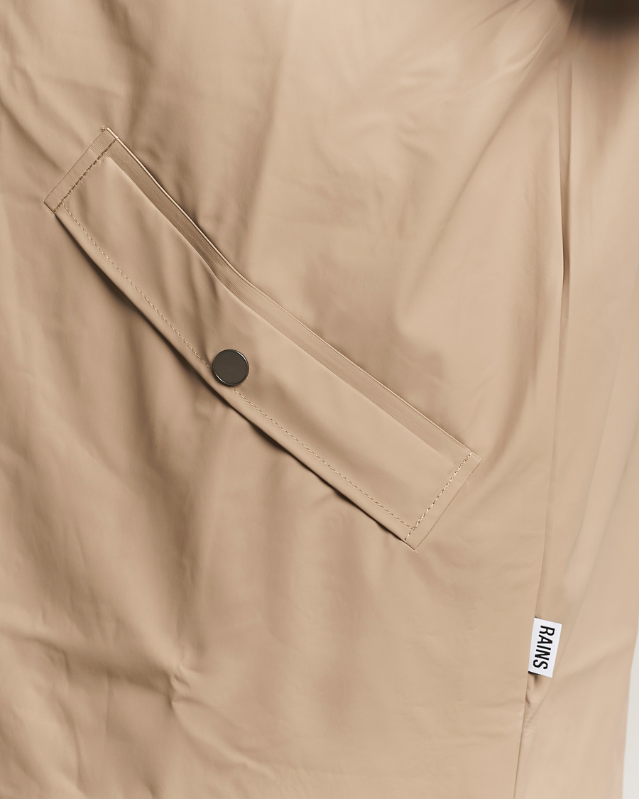 Uomini | Giacche | RAINS | Long Jacket Beige