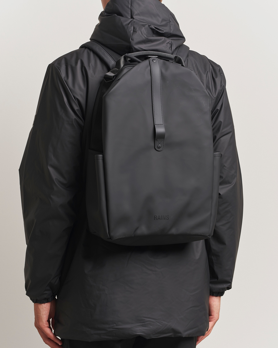 Uomini | Borse | RAINS | Clip Front Backpack Black