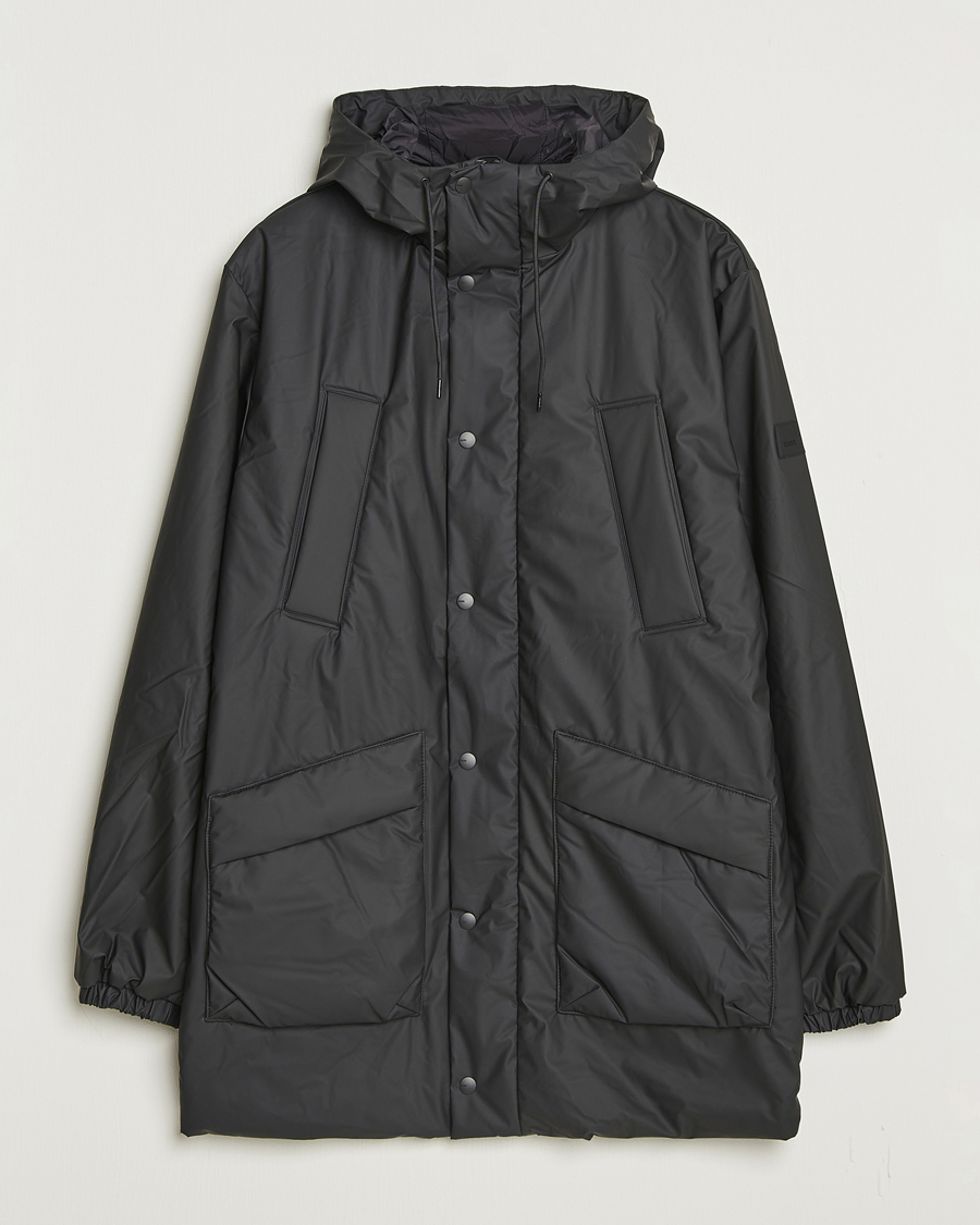 Uomini | Giacche | RAINS | Lohja Insulated Cargo Jacket Black