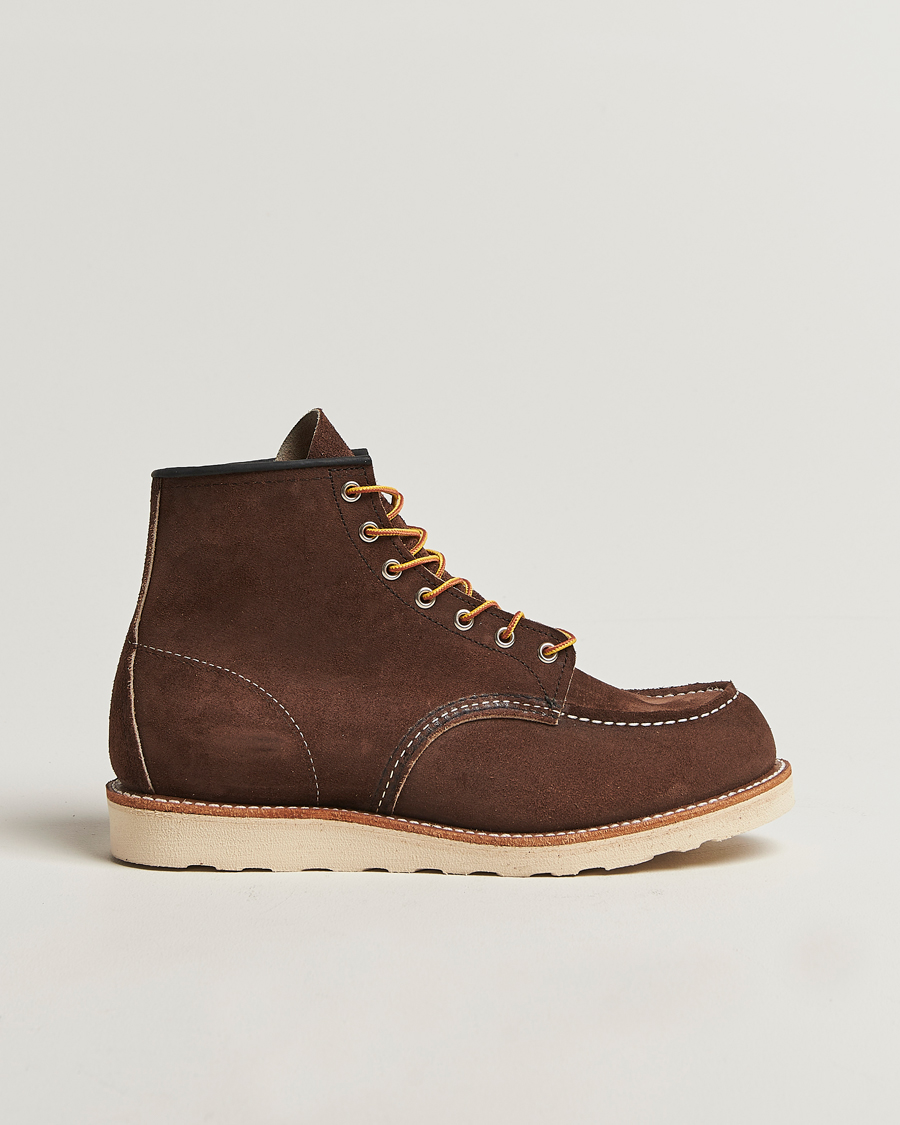 Uomini | Stivali | Red Wing Shoes | Moc Toe Boot Chocolate Muleskinner