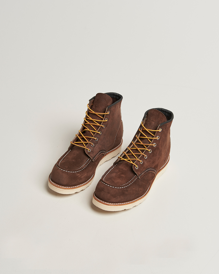 Uomini | Stivali | Red Wing Shoes | Moc Toe Boot Chocolate Muleskinner