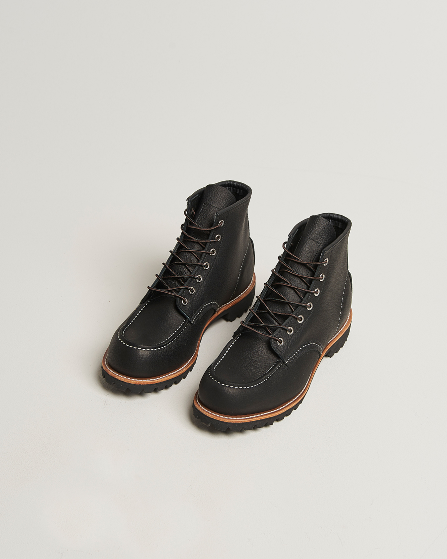 Uomini | Stivali | Red Wing Shoes | Roughneck Boot Black Oil Slick Leather