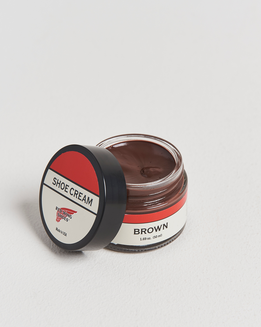 Uomini | Cura delle scarpe | Red Wing Shoes | Shoe Cream Brown