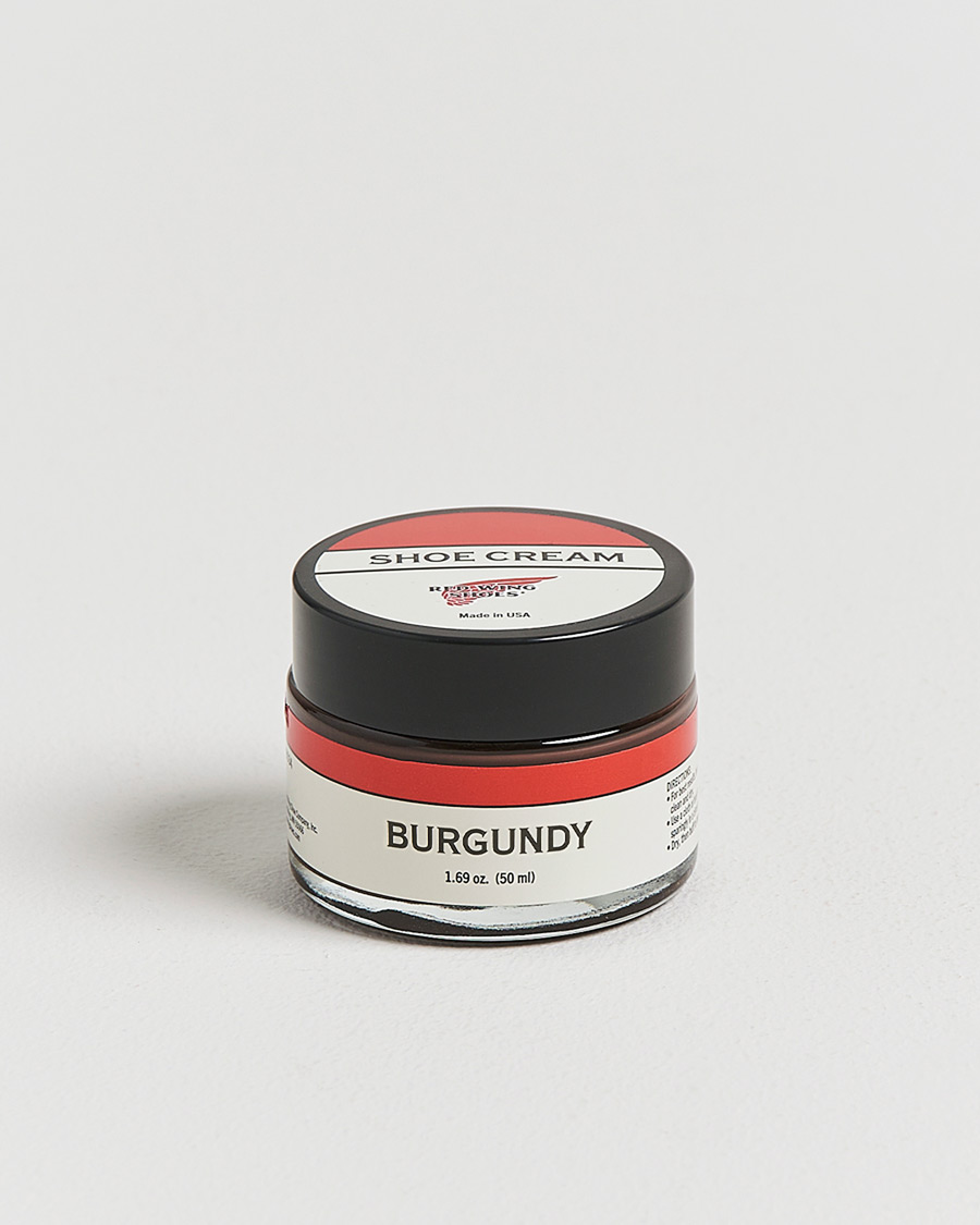 Uomini | Cura delle scarpe | Red Wing Shoes | Shoe Cream Burgundy