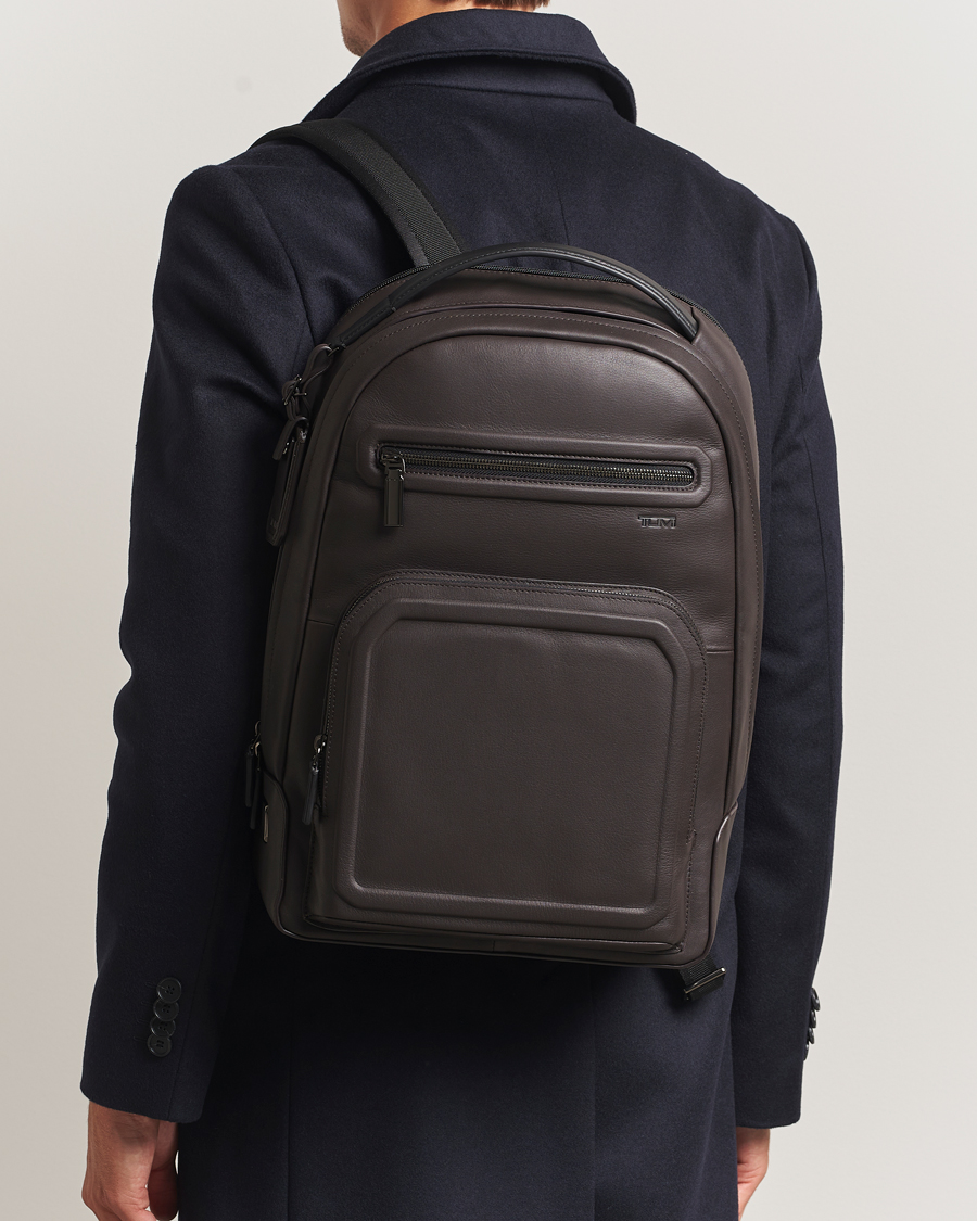 Uomini | TUMI Harrison Warren Backpack Espresso Brown | TUMI | Harrison Warren Backpack Espresso Brown