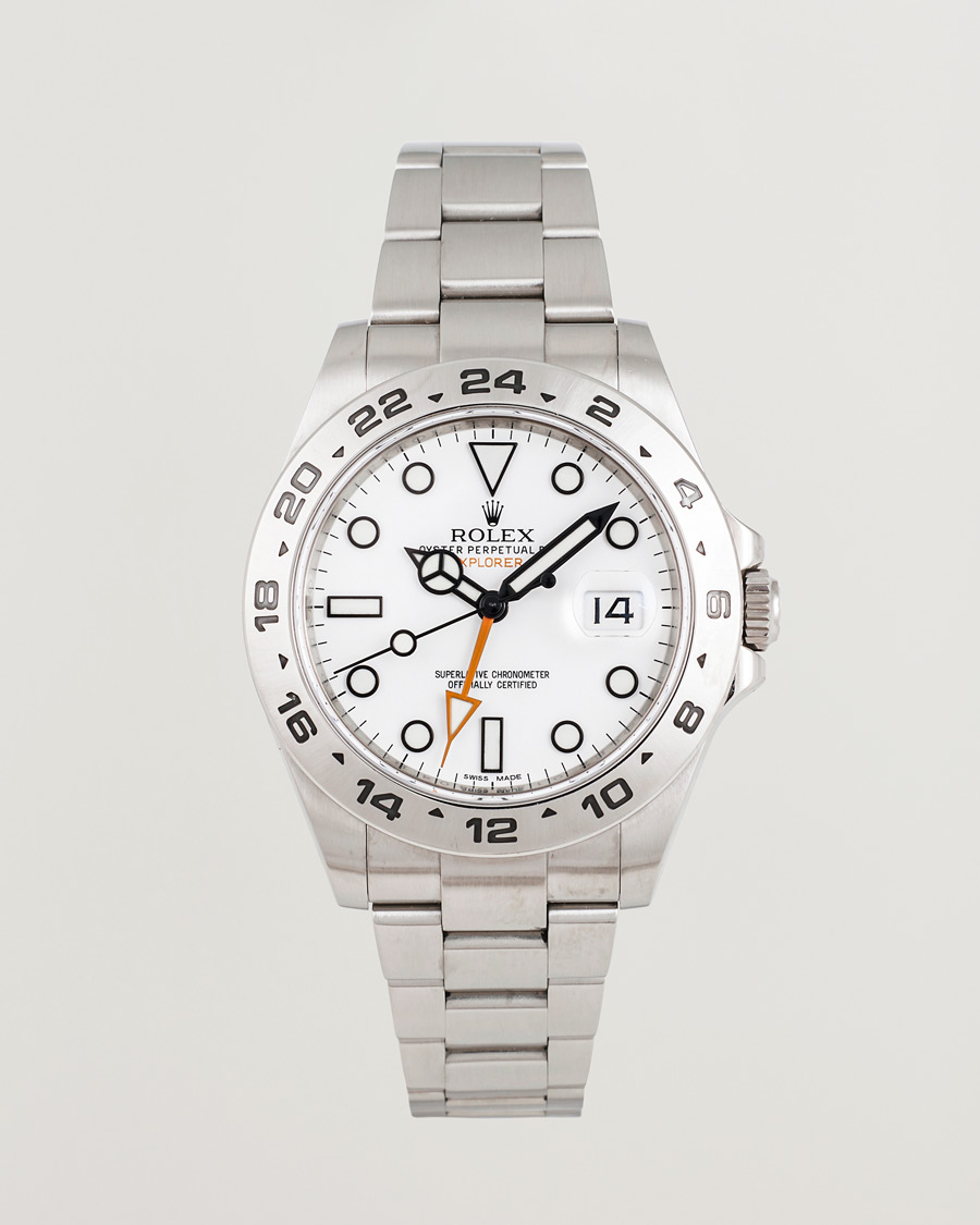 Uomini | Rolex Pre-Owned Explorer II Steel White | Rolex Pre-Owned | Explorer II Steel White
