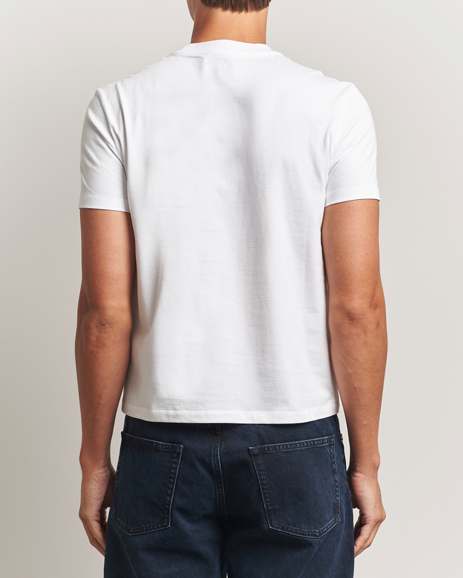 Uomini | T-shirt | AMI | Heart Logo T-Shirt White