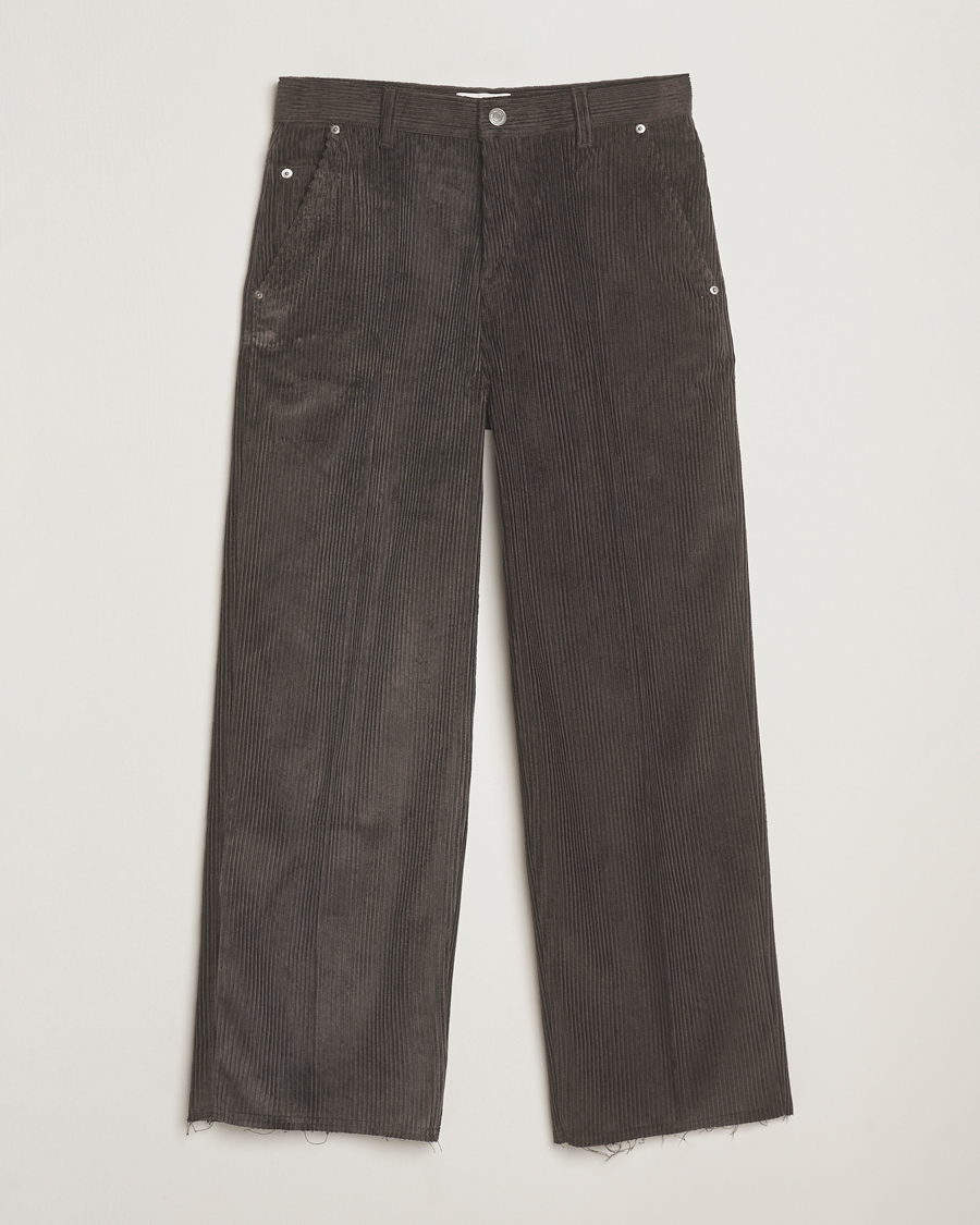Uomini | Pantaloni | AMI | Corduroy Trousers Anthracite