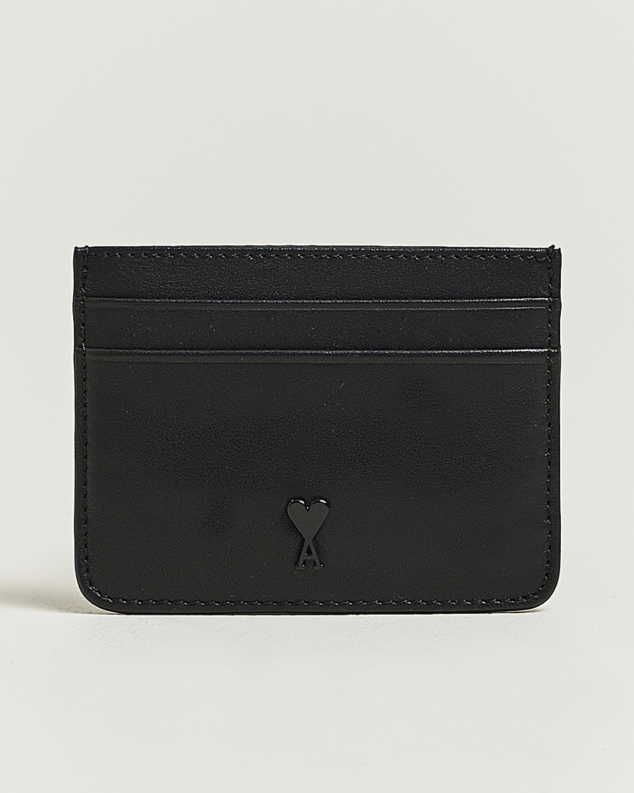 Uomini | Portafogli | AMI | AMITonal Heart Logo Card HolderBlack
