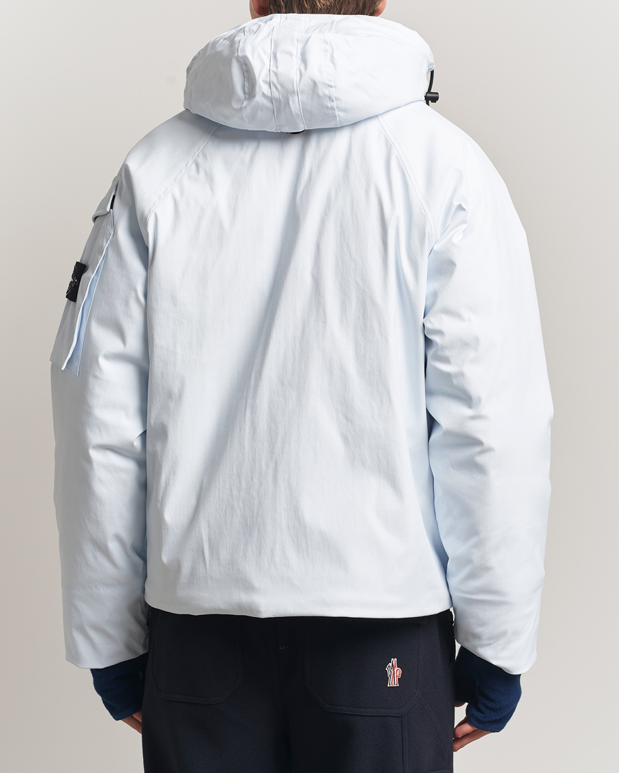 Uomini | Giacche | Stone Island | Short Parka Ice Jacket Sky Blue