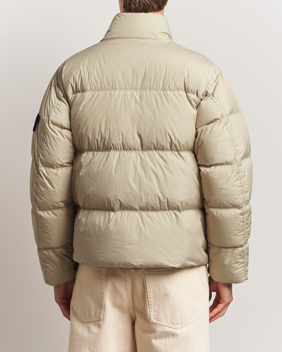 Uomini | Giacche | Stone Island | Crinkle Reps Down Jacket Beige