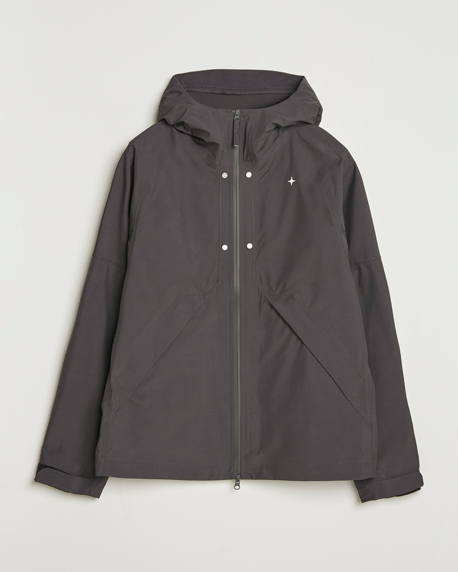 Uomini | Giacche | Stone Island | Stellina 3L Gore-Tex Hooded Jacket Lead Grey