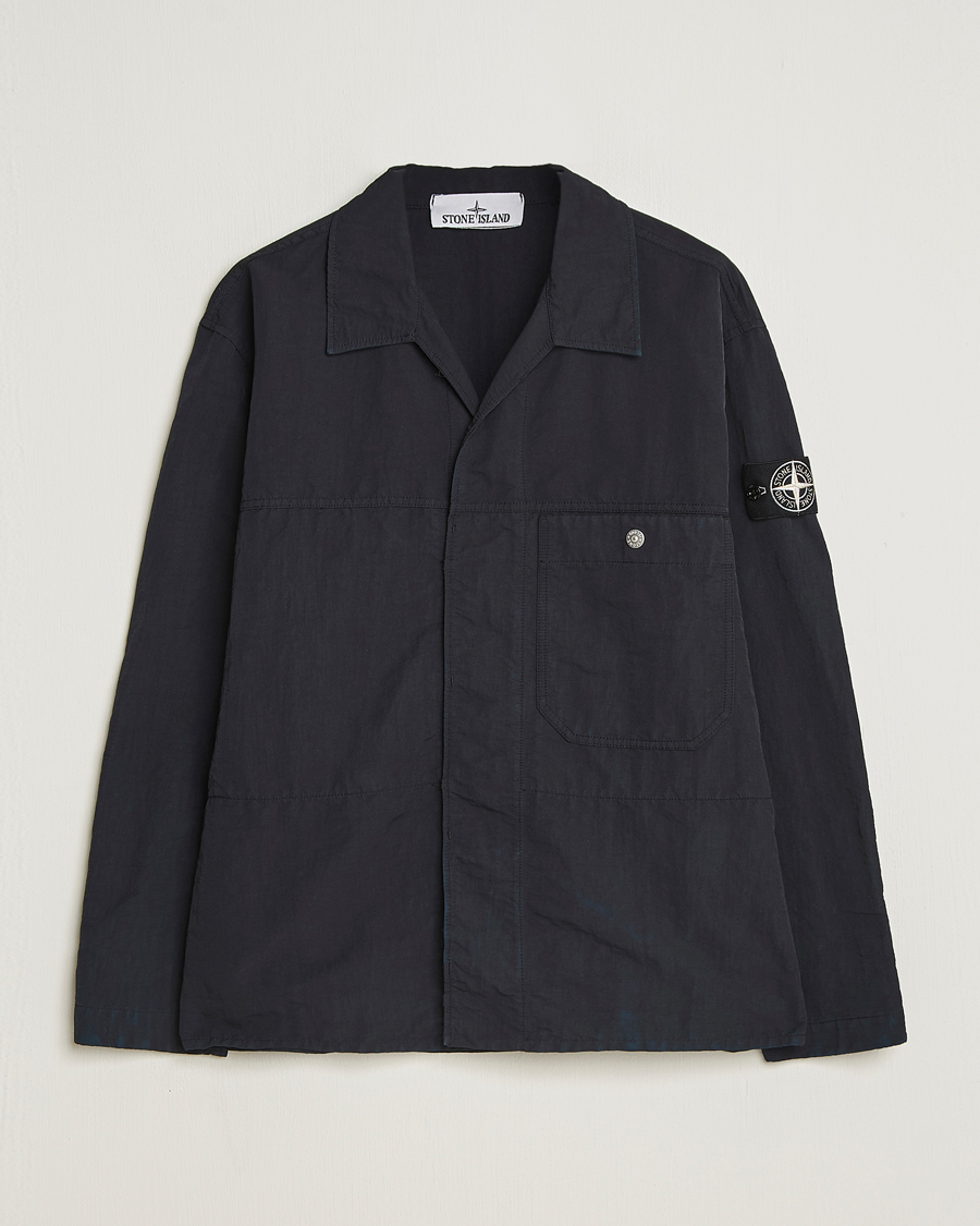 Uomini | Camicie | Stone Island | Naslan TC Corrosion Treatment Overshirt Black