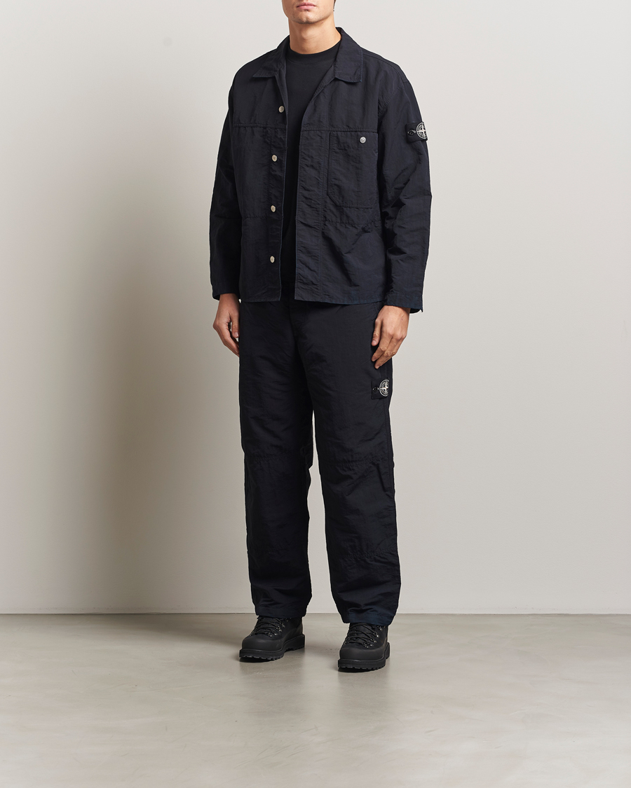 Uomini | Camicie | Stone Island | Naslan TC Corrosion Treatment Overshirt Black