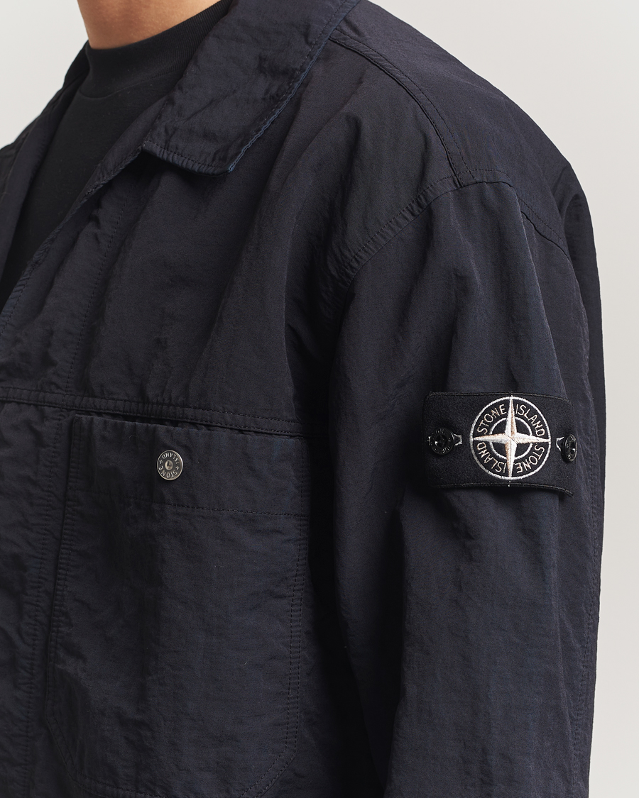 Uomini | Camicie | Stone Island | Naslan TC Corrosion Treatment Overshirt Black