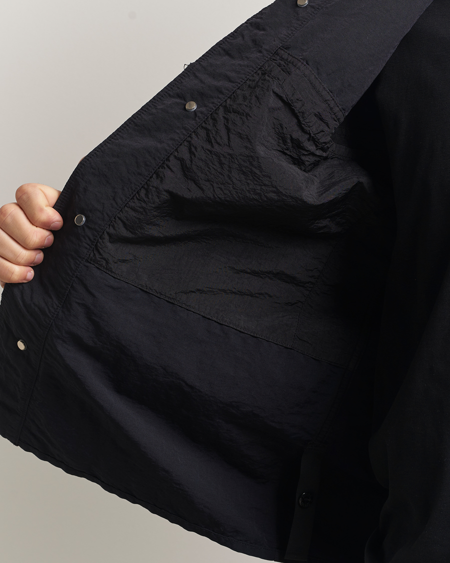 Uomini | Camicie | Stone Island | Naslan TC Corrosion Treatment Overshirt Black