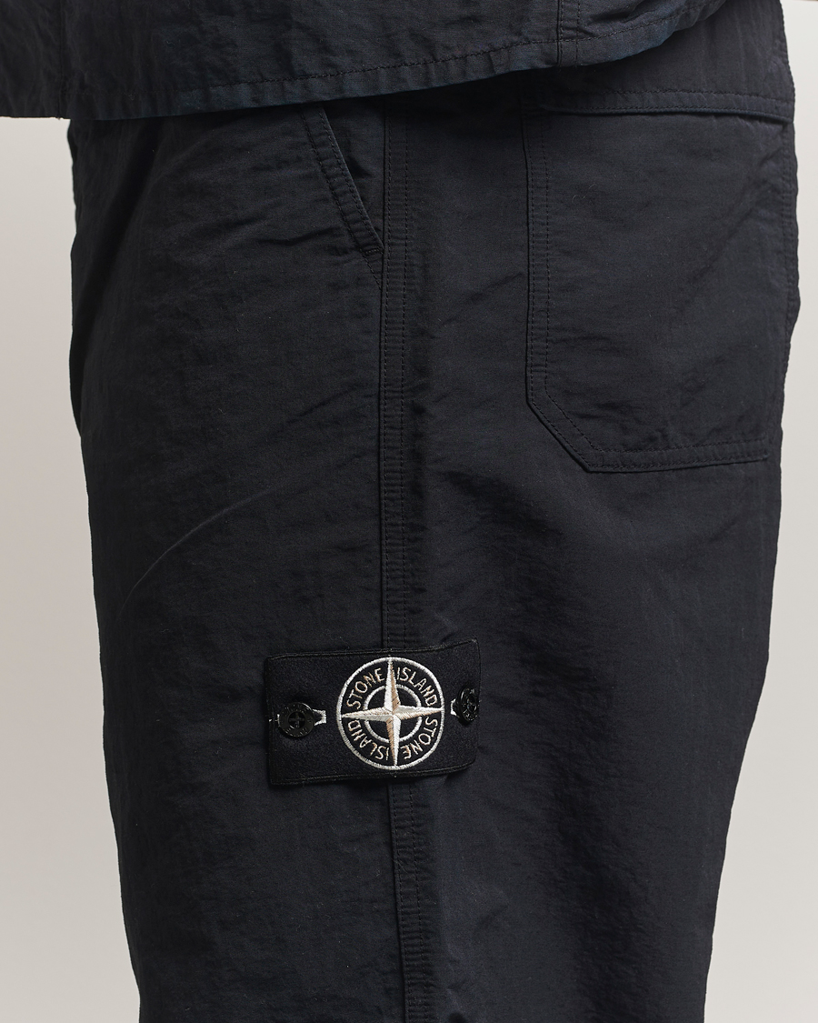 Uomini | Pantaloni | Stone Island | Naslan TC Corrosion Treatment Trousers Black