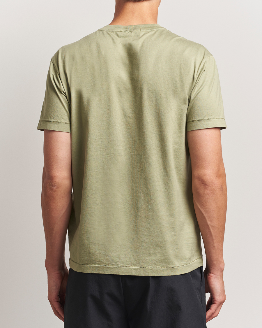 Uomini | T-shirt | Stone Island | Garment Dyed Cotton Jersey T-Shirt Sage