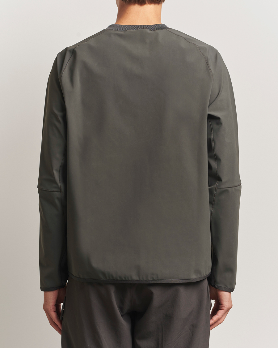 Uomini | Maglieria | Stone Island | Stellina Technical Jersey Sweatshirt Lead Grey