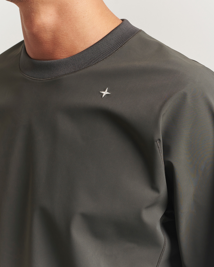 Uomini | Maglieria | Stone Island | Stellina Technical Jersey Sweatshirt Lead Grey