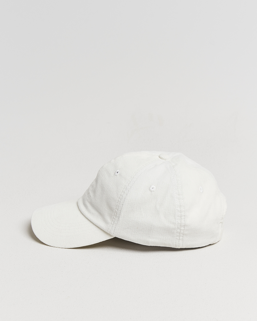 Uomini | Cappelli & Berretti | Stone Island | Micro Cord Cotton Cap Ivory
