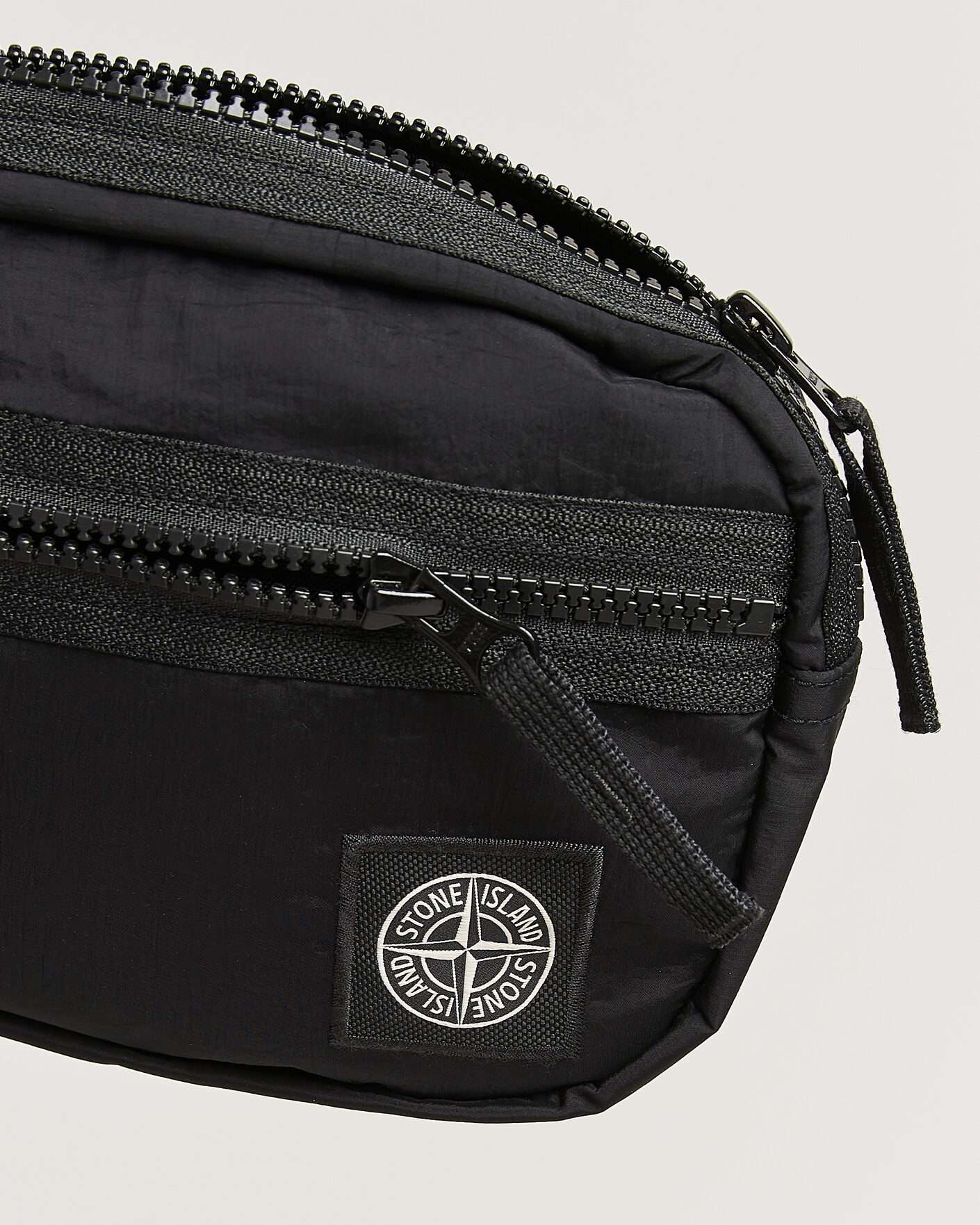 Uomini | Borse | Stone Island | Nylon Metal Waist Pouch Black