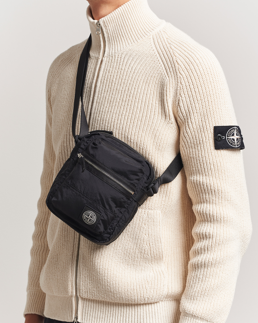 Uomini | Borse | Stone Island | Stone IslandNylon Metal Cross Body BagBlack