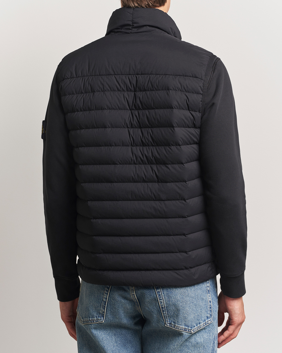 Uomini | Giacche | Stone Island | Nylon Down Vest Black