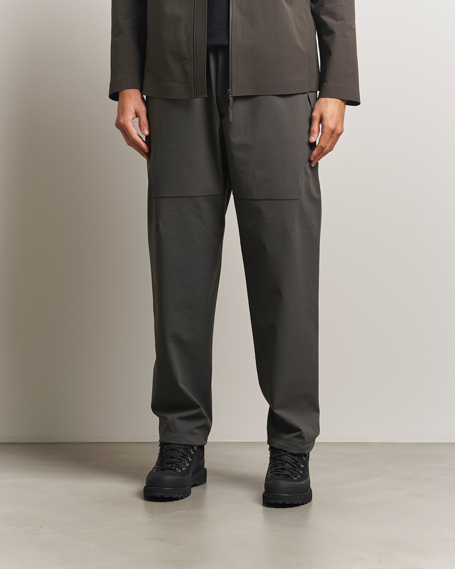 Uomini | Pantaloni | Stone Island | Stellina Technical Jersey Pants Lead Grey