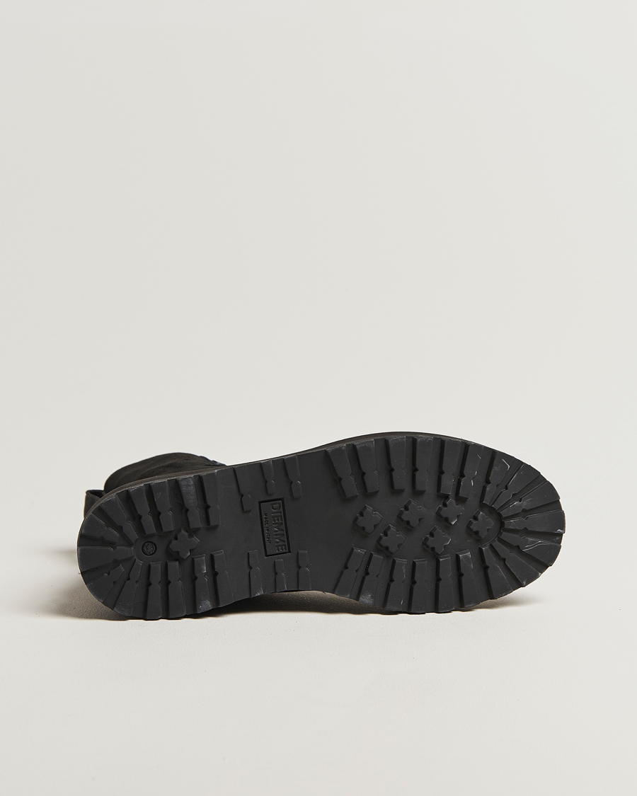 Uomini | Stivali | Stone Island | Suede Hiking Boots Black
