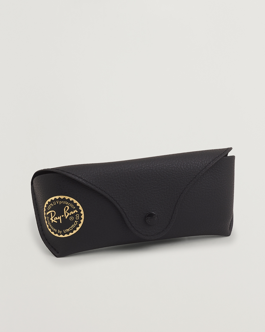 Uomini | Occhiali da sole | Ray-Ban | Original Wayfarer Polarized Sunglasses Black/Green