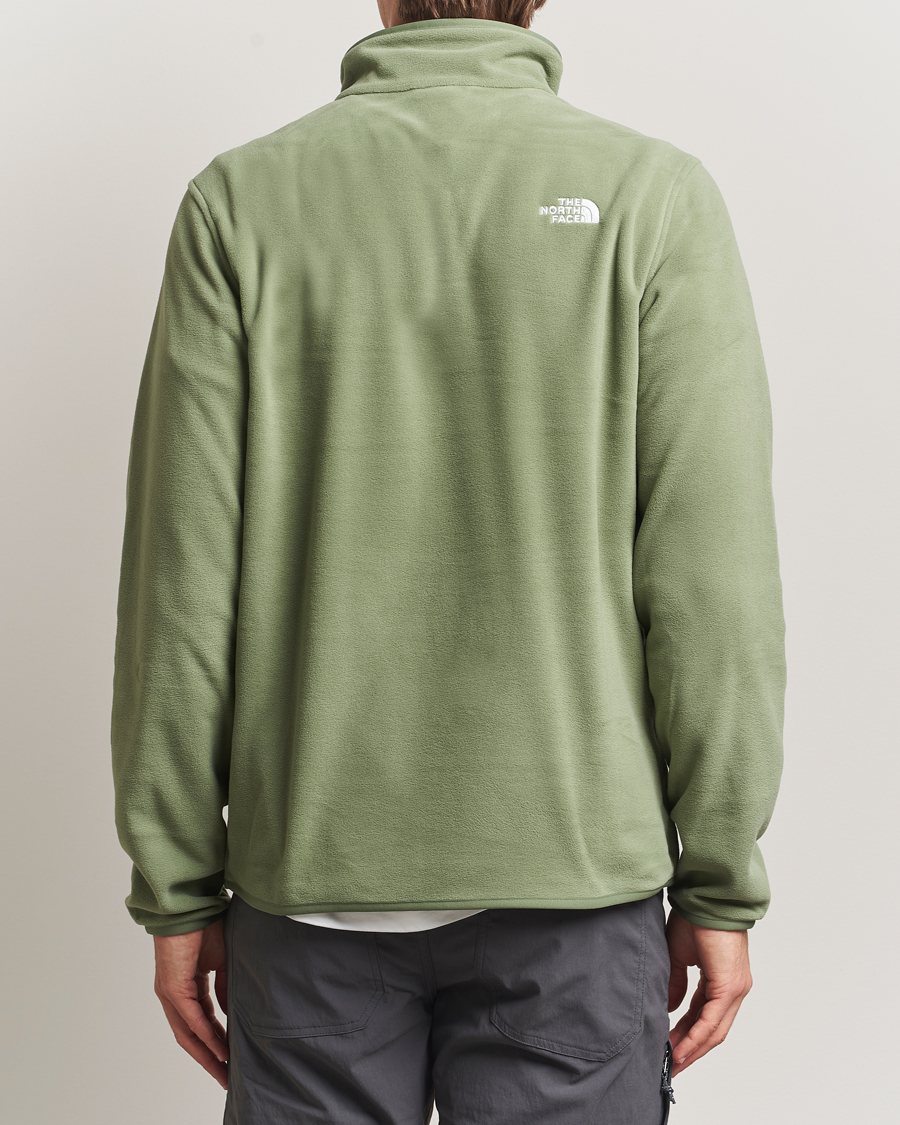 Uomini | Maglieria | The North Face | Glacier Fleece 1/4 Zip Sage Green