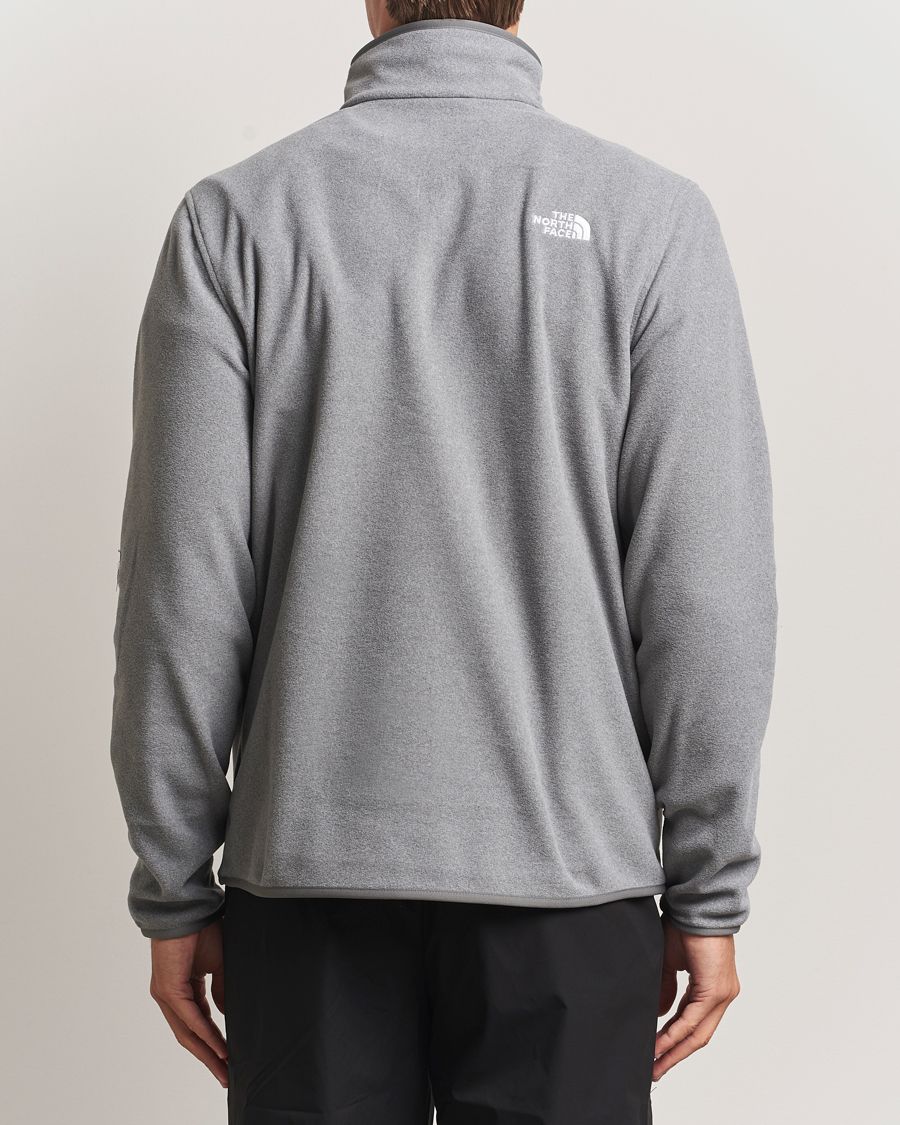 Uomini | Maglieria | The North Face | Glacier Fleece 1/4 Zip Grey