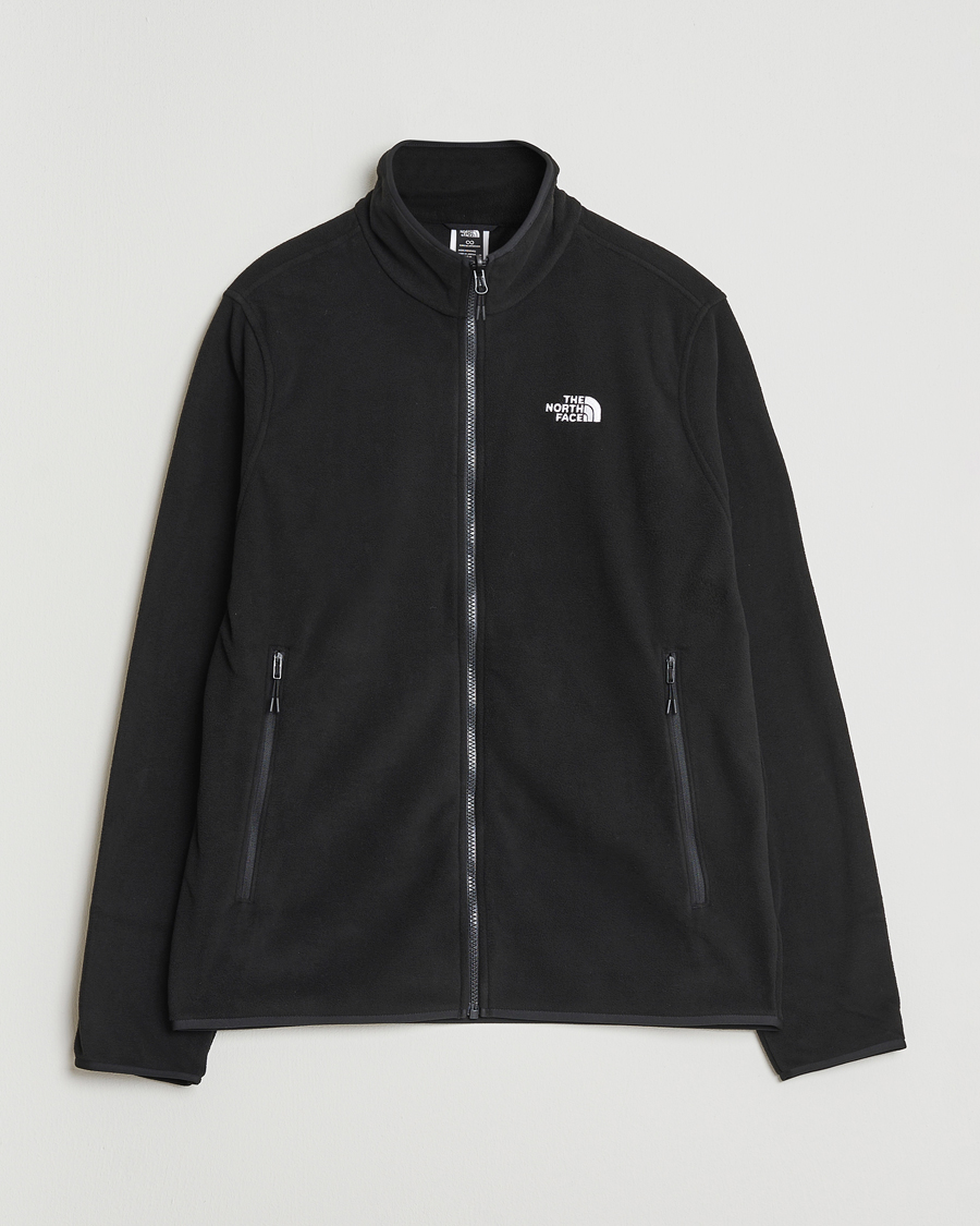 Uomini | Maglieria | The North Face | Glacier Fleece Full Zip Black