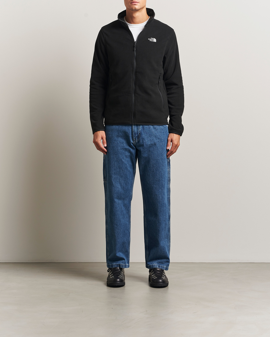 Uomini | Maglieria | The North Face | Glacier Fleece Full Zip Black
