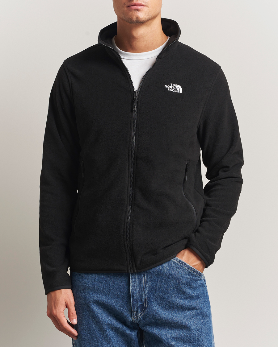 Uomini | Maglieria | The North Face | Glacier Fleece Full Zip Black