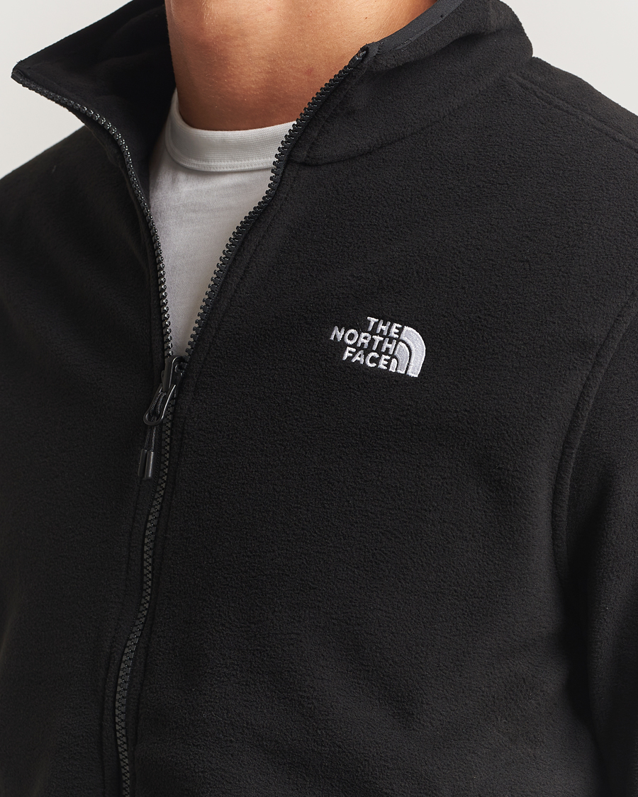 Uomini | Maglieria | The North Face | Glacier Fleece Full Zip Black