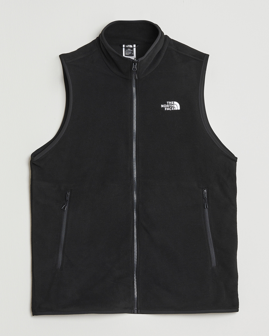 Uomini | Gilet | The North Face | Glacier Fleece Vest Black