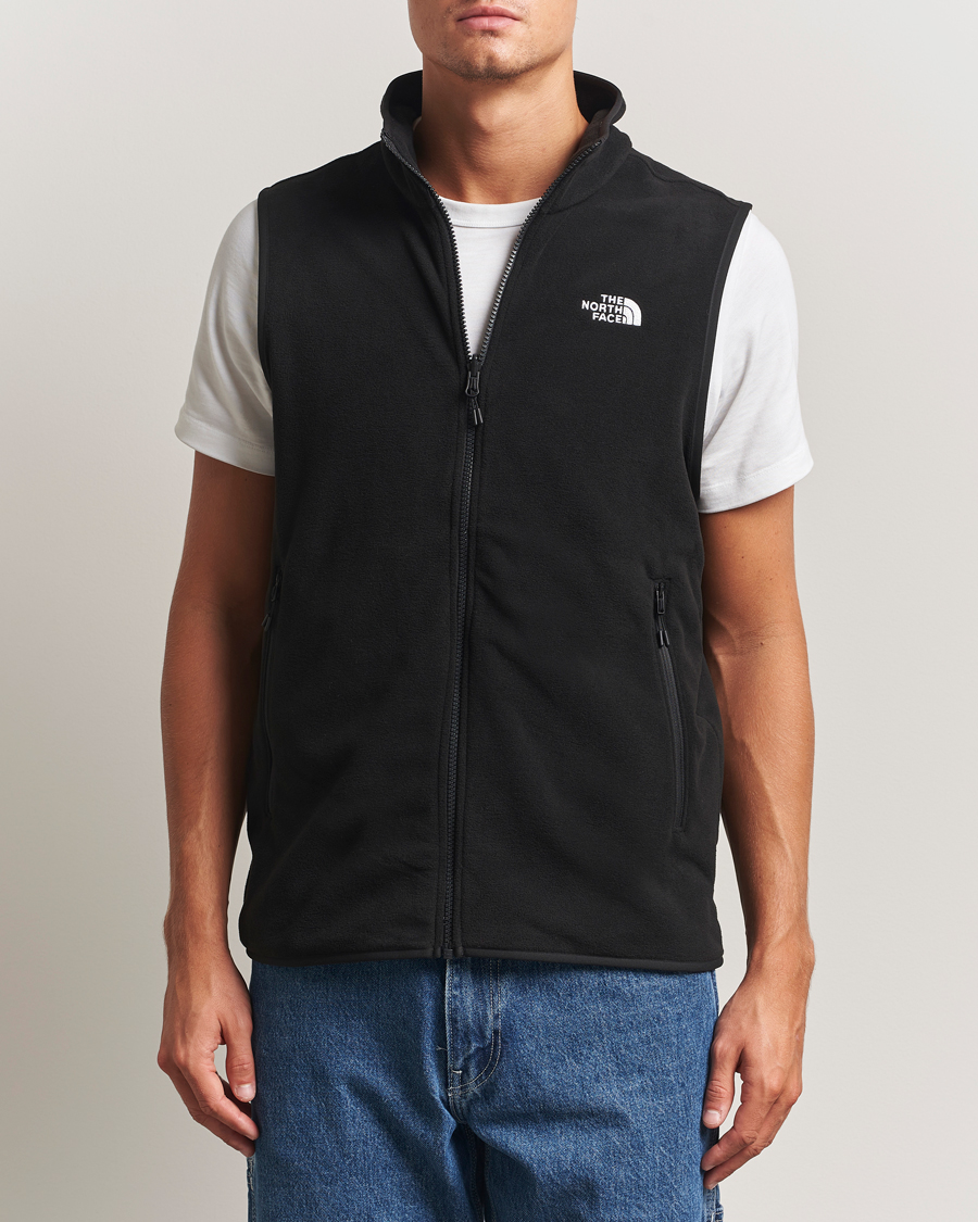 Uomini | Gilet | The North Face | Glacier Fleece Vest Black