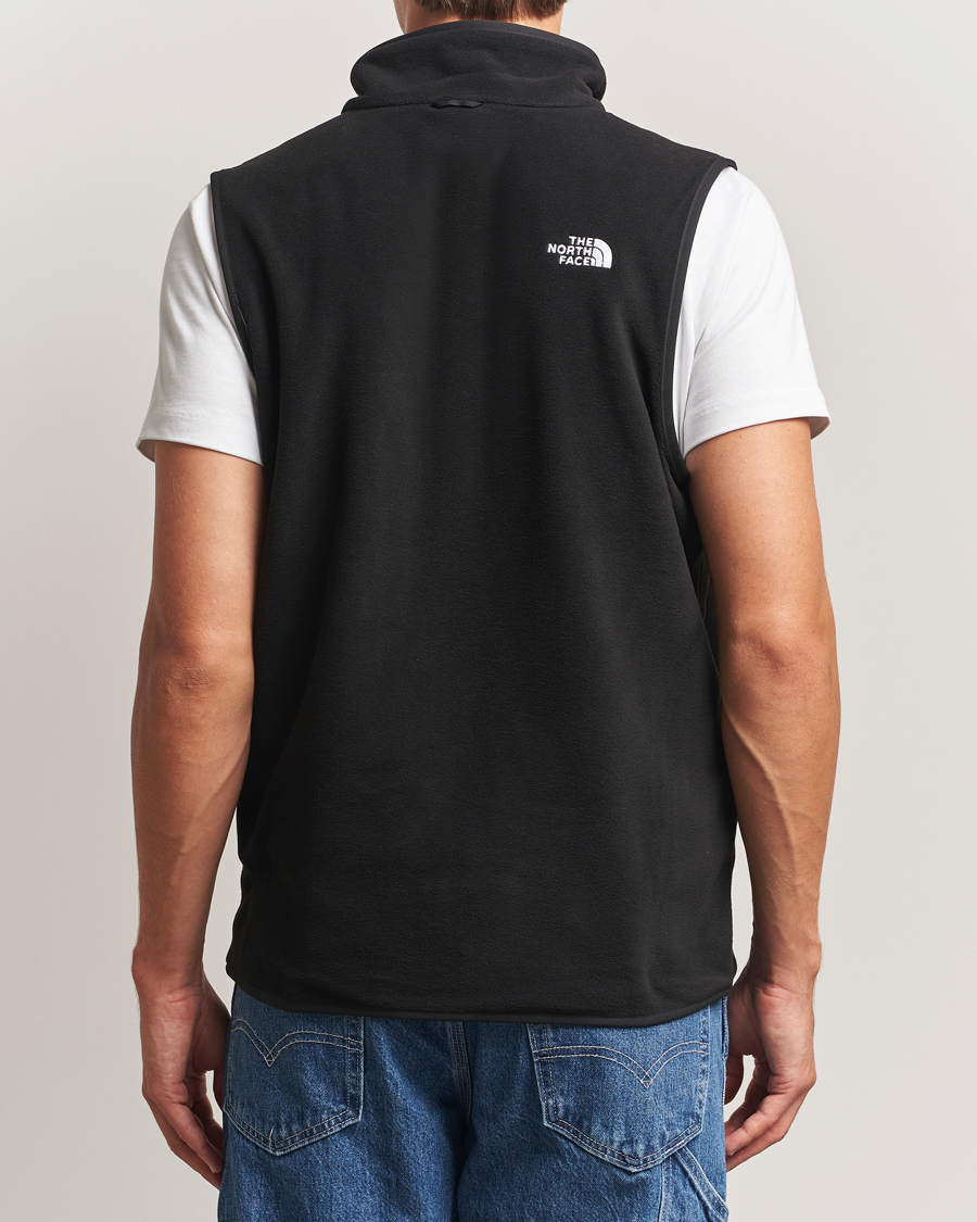 Uomini | Gilet | The North Face | Glacier Fleece Vest Black