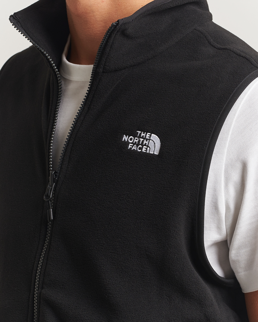 Uomini | Gilet | The North Face | Glacier Fleece Vest Black