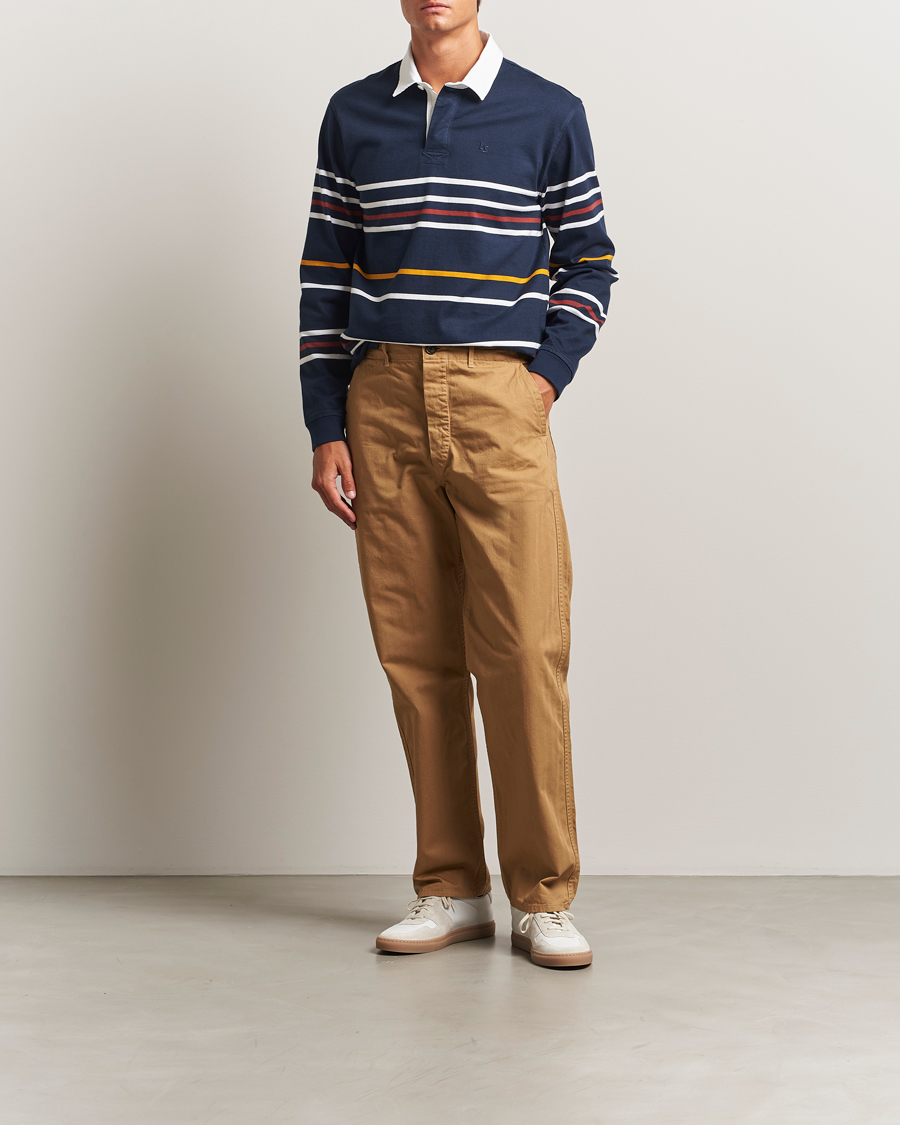 Uomini | Pantaloni | orSlow | French Work Pants Khaki