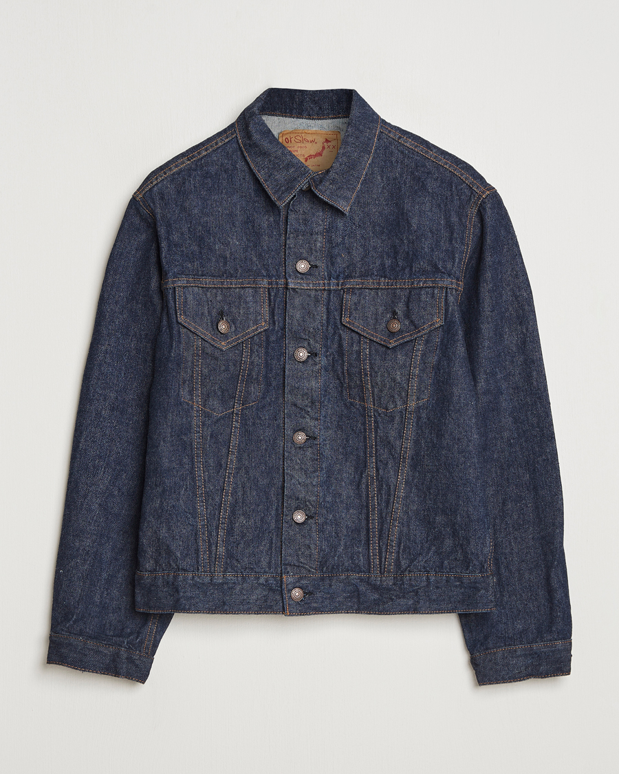 Uomini | Giacche | orSlow | Type 3 1960s Denim Jacket One Wash