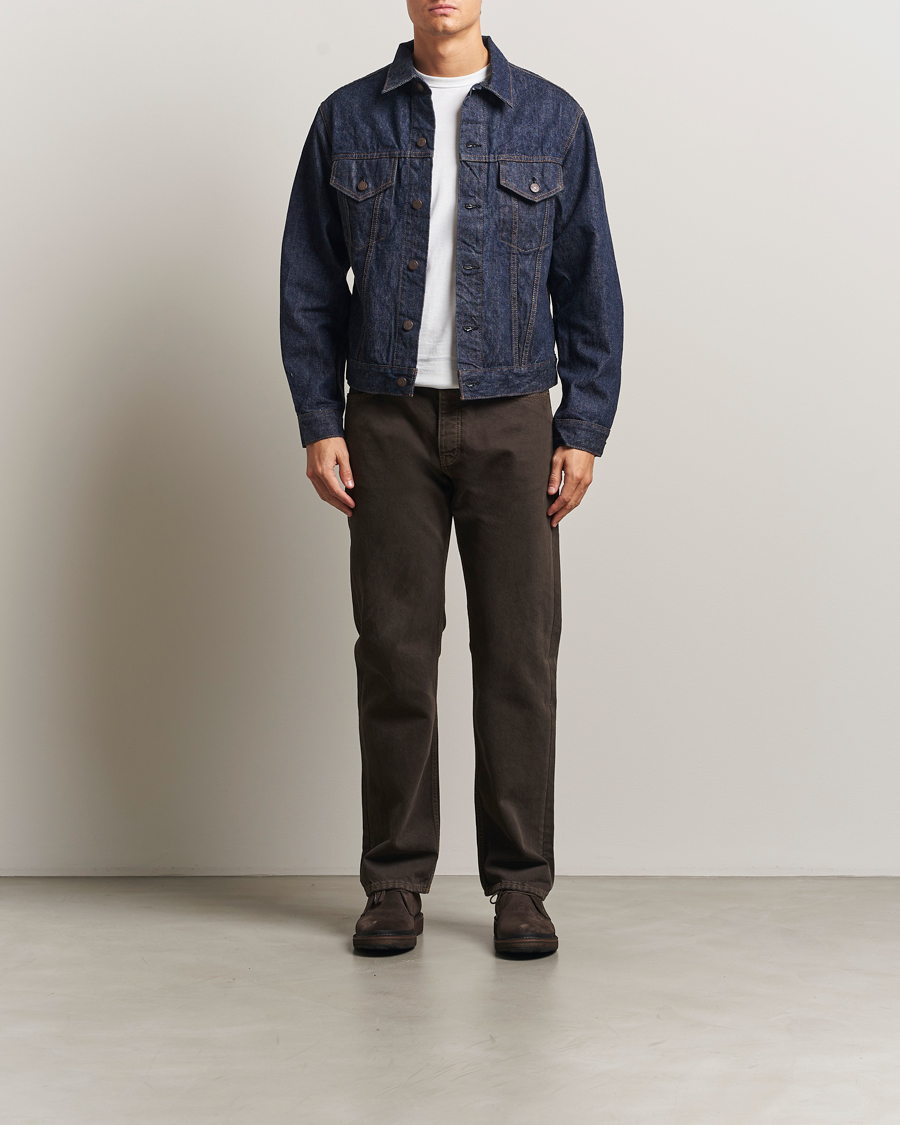 Uomini | Giacche | orSlow | Type 3 1960s Denim Jacket One Wash