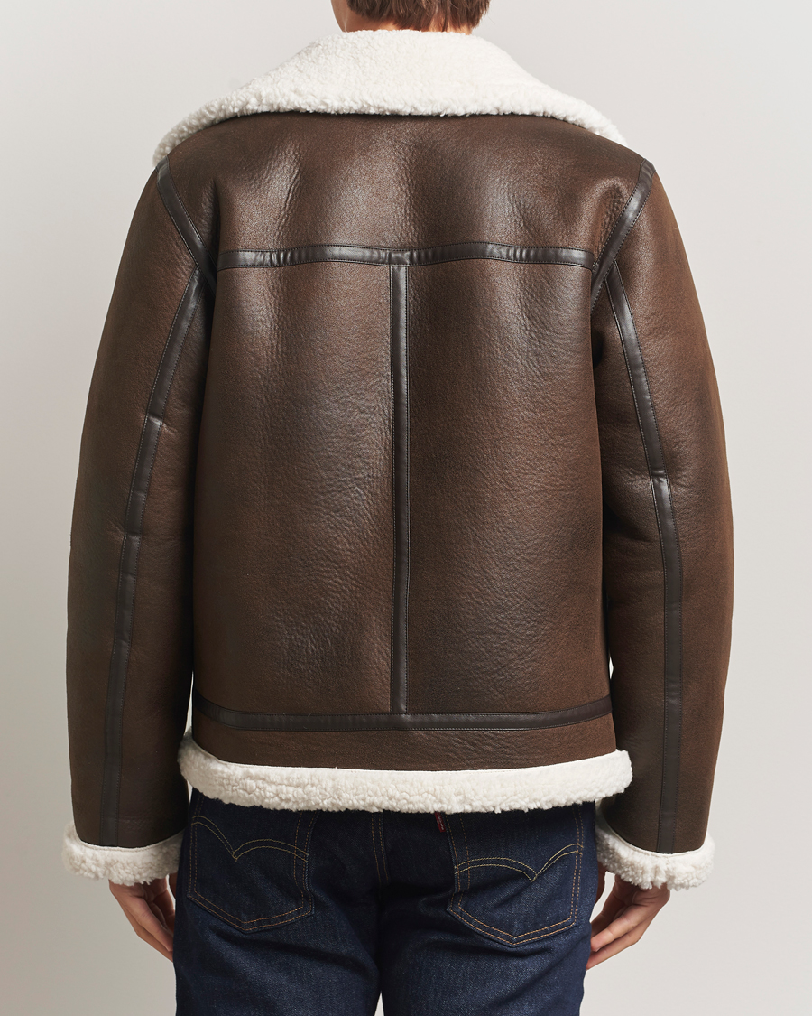 Uomini | Giacche | A.P.C. | Tommy Aviator Jacket Brown