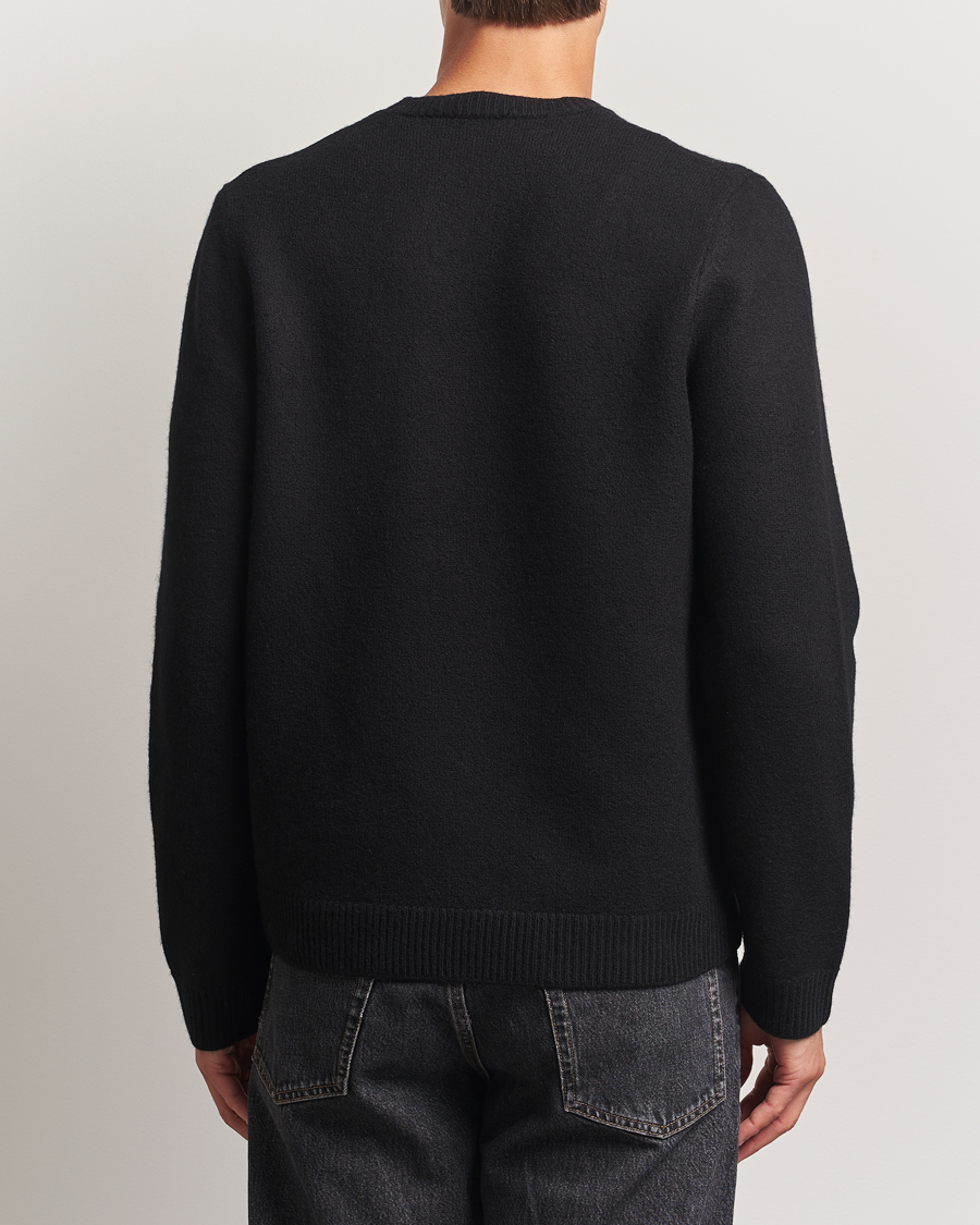 Uomini | Maglieria | A.P.C. | Edward Wool Knitted Sweater Black