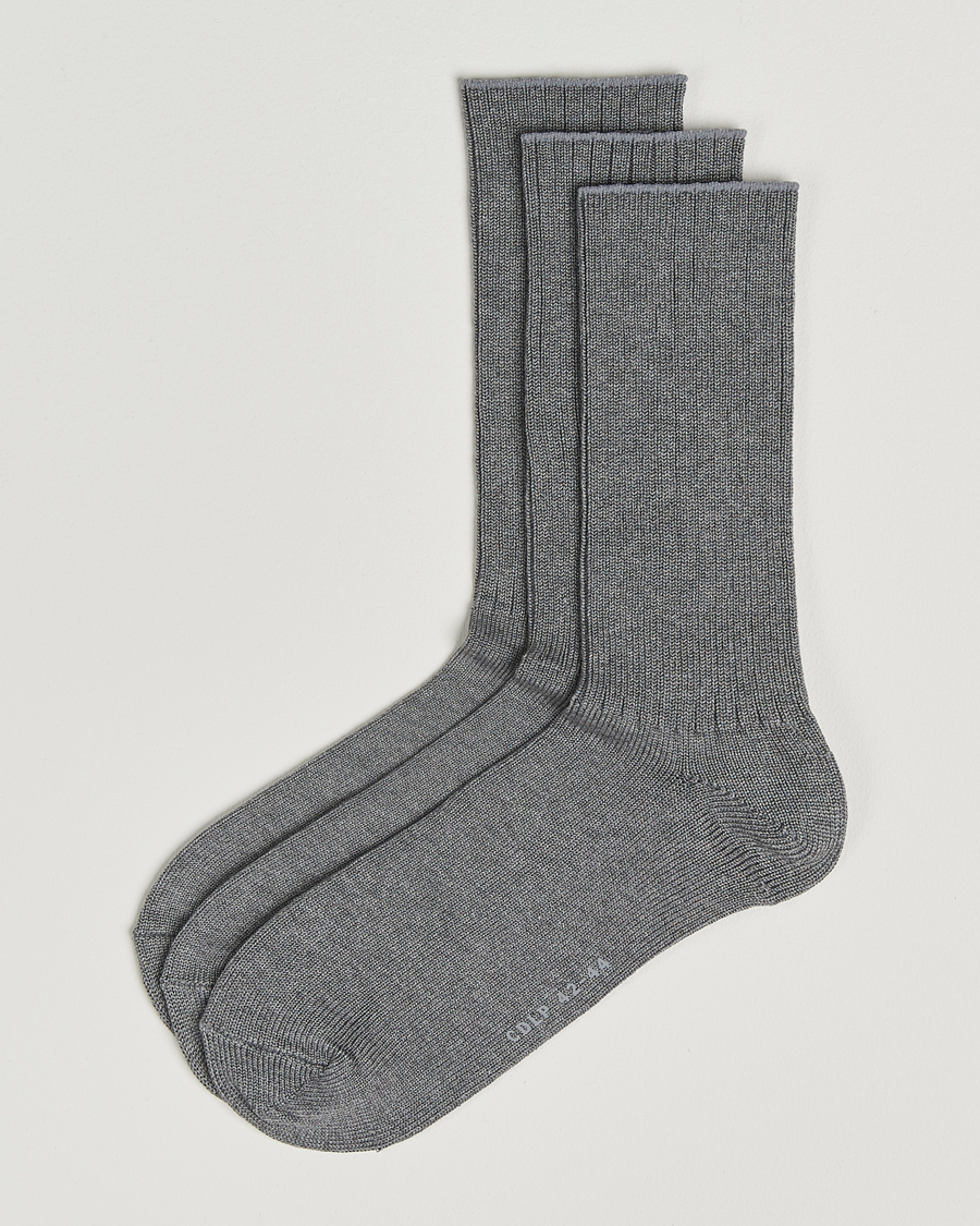 Uomini | Biancheria intima | CDLP | 3-Pack Tennis Socks Grey Melange