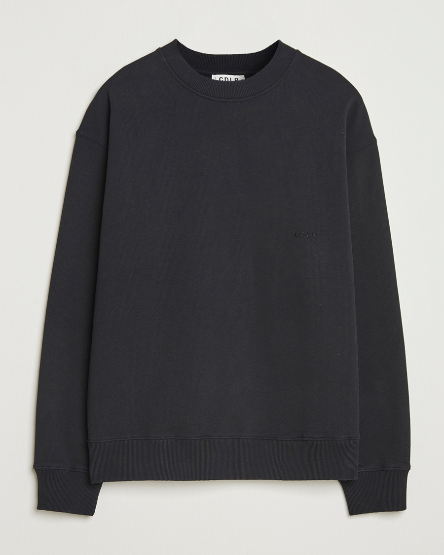 Uomini | Maglieria | CDLP | Cotton Sweatshirt Black