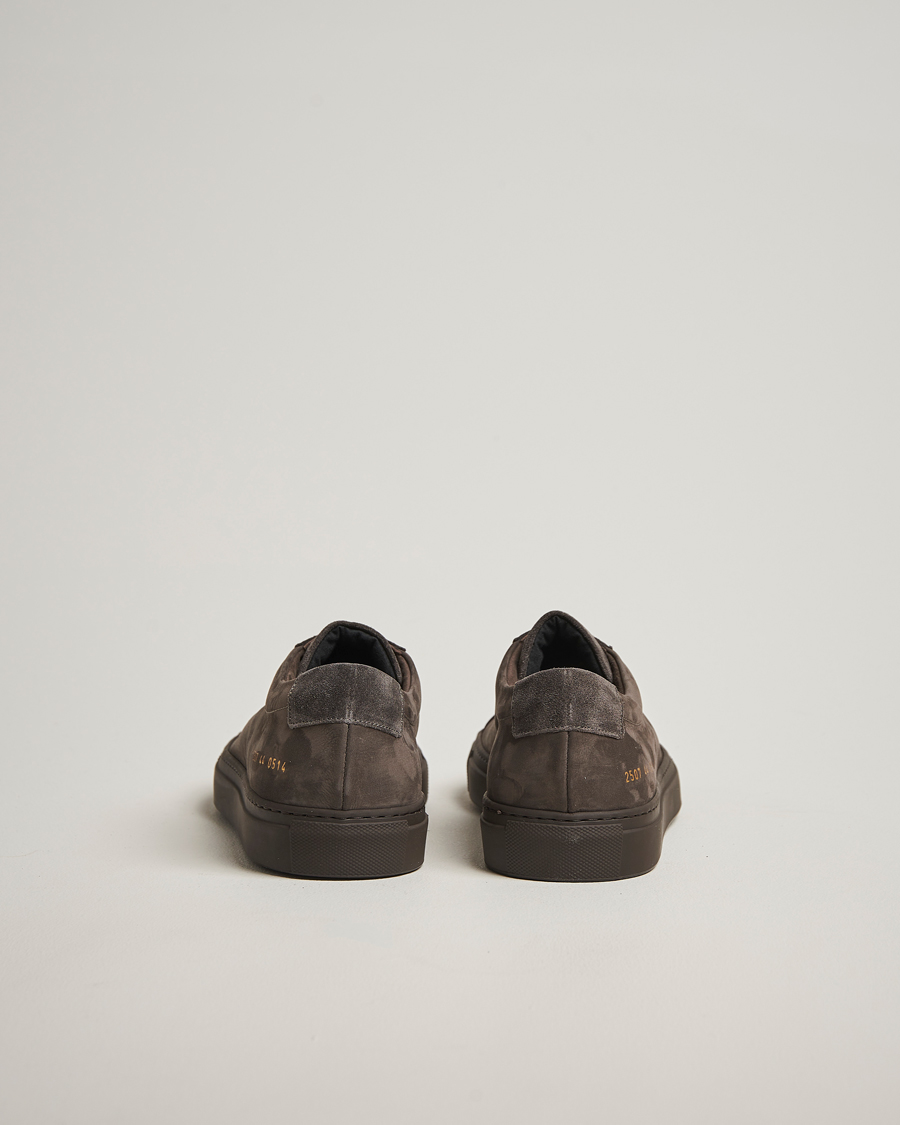 Uomini | Sneakers | Common Projects | Original Achilles Nubuck Sneaker Charcoal