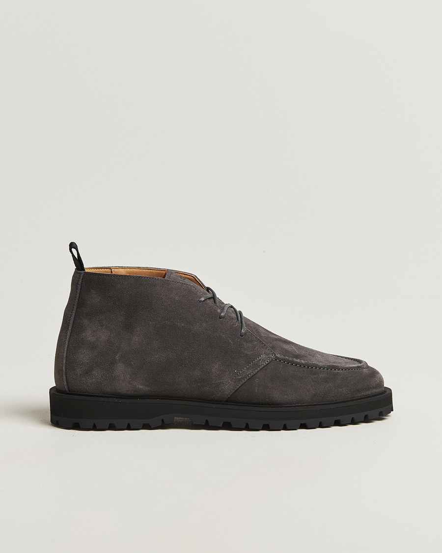Uomini | Stivali | CQP | Astra Suede Boot Charcoal